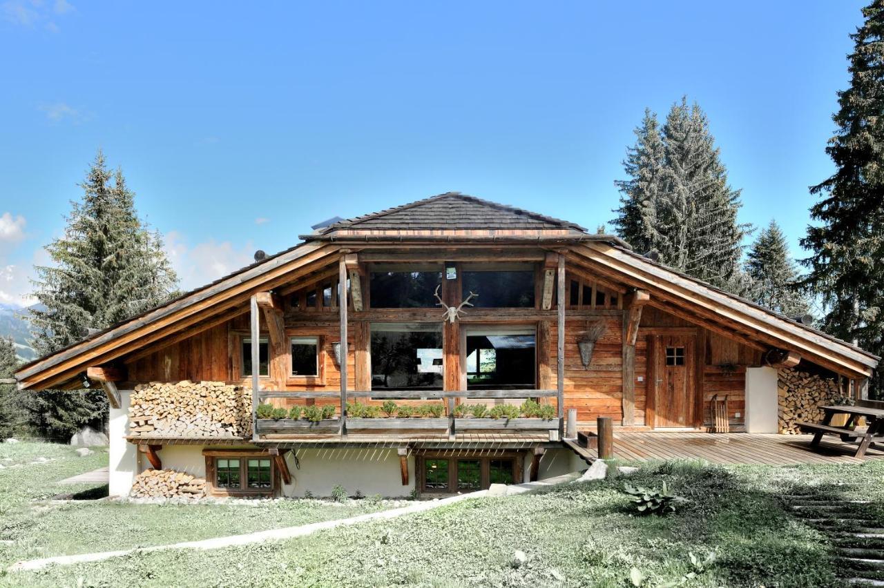 Chalet Javen - 520M2 Avec Piscine Chauffee Et Home Cinema Megève Zewnętrze zdjęcie