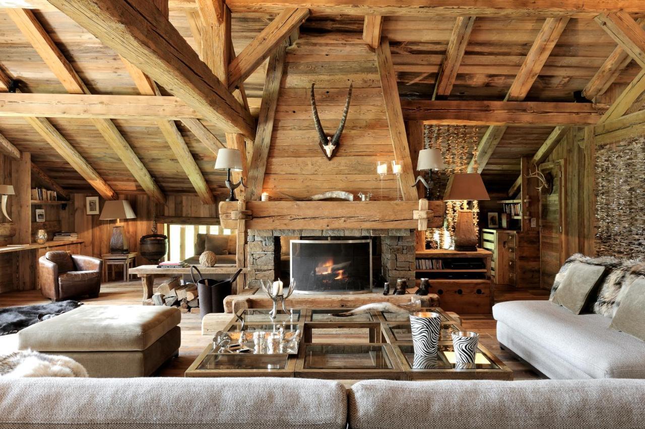 Chalet Javen - 520M2 Avec Piscine Chauffee Et Home Cinema Megève Zewnętrze zdjęcie
