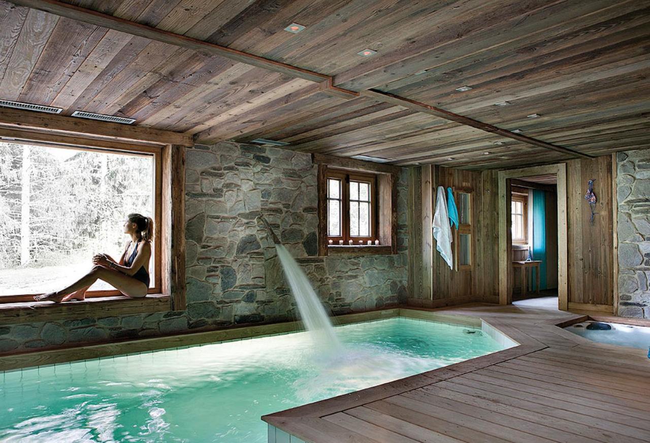 Chalet Javen - 520M2 Avec Piscine Chauffee Et Home Cinema Megève Zewnętrze zdjęcie