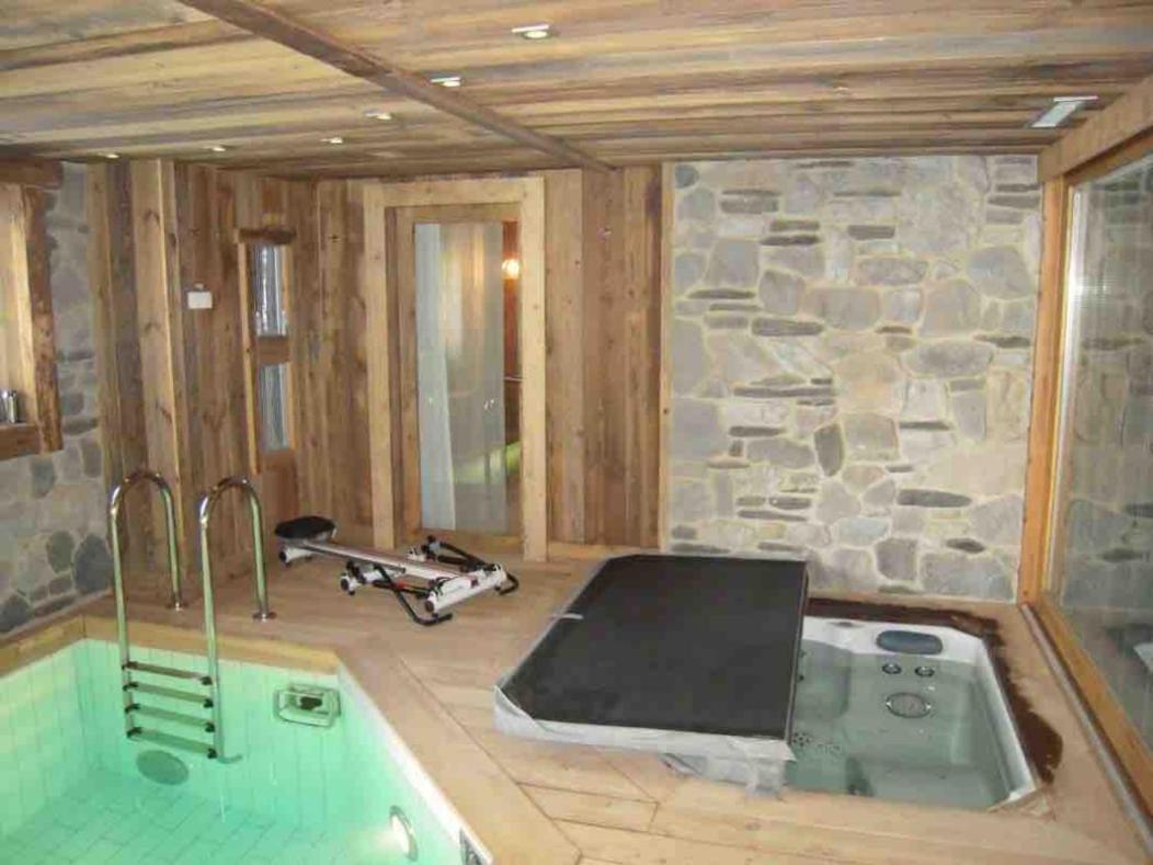 Chalet Javen - 520M2 Avec Piscine Chauffee Et Home Cinema Megève Zewnętrze zdjęcie