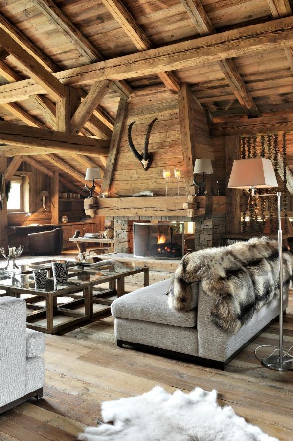 Chalet Javen - 520M2 Avec Piscine Chauffee Et Home Cinema Megève Zewnętrze zdjęcie